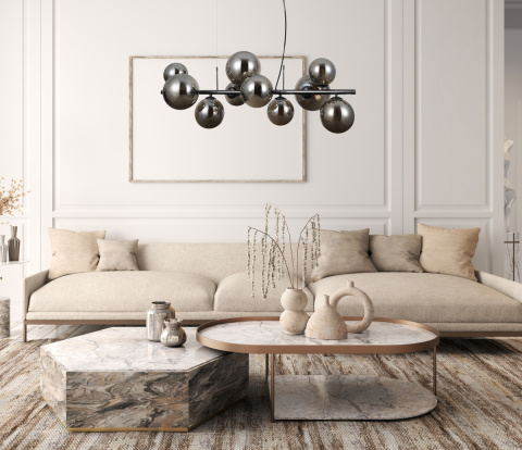 Lampa wisząca CANELLO PND-406007-10A-BCR