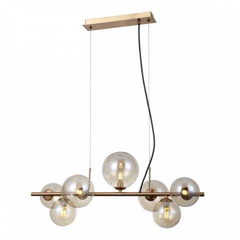 Lampa wisząca do salonu CANELLO PND-406007-7-HBR