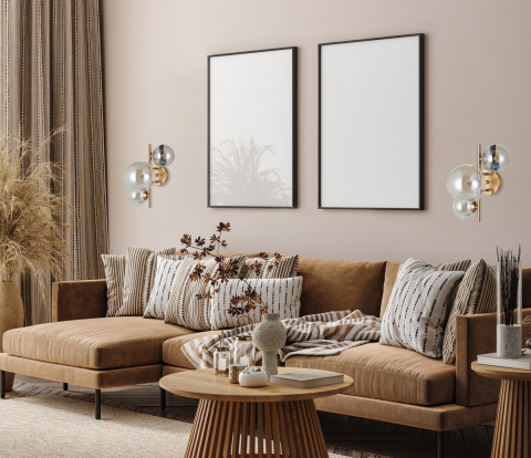 Kinkiet kule CANELLO WL-406007-3-HBR