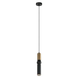 Lampa wisząca do salonu, kuchni ISIDORA PND-14290-1-BRO-BK