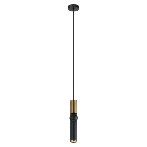 Lampa wisząca do salonu, kuchni ISIDORA PND-14290-1-BRO-BK