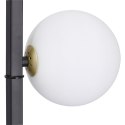 Lampa podłogowa czarny + złoty Kama 53-01238