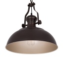 Lampa wisząca do kucni, salonu, loft czarna ROSALIA MDM-2646/1 BR+GD