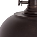Lampa wisząca do kucni, salonu, loft czarna ROSALIA MDM-2646/1 BR+GD