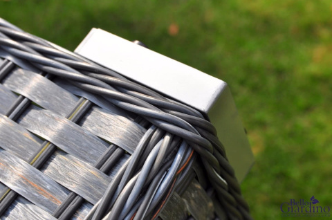 Zestaw mebli ogrodowych z technorattanu MAESTOSO