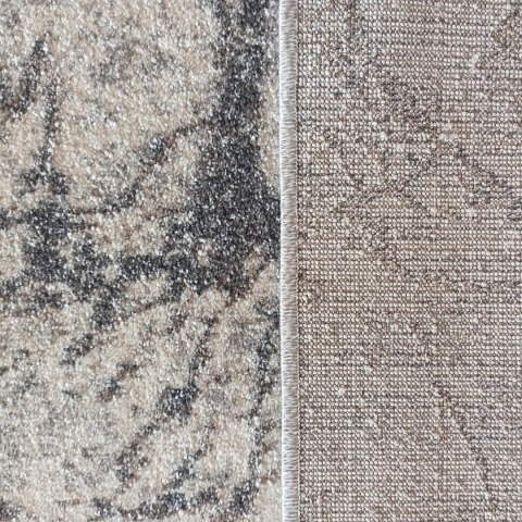 Chodnik dywanowy VISTA 08 - szary - szerokość od 60 cm do 120 cm 120 cm