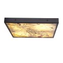 LUXAN LAMPA SUFITOWA 49X49 CZARNY 48W LED 4000K LED INDIAN AUTUMN