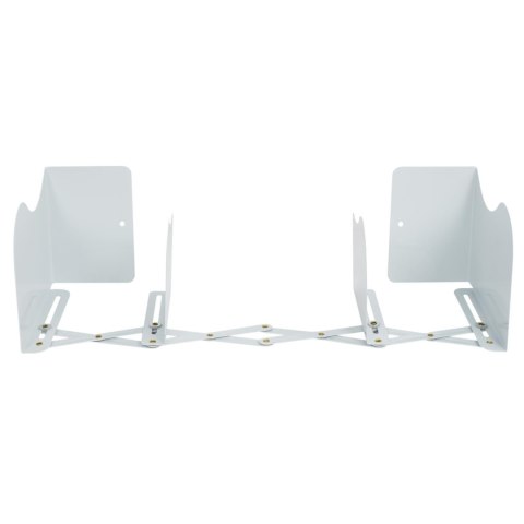 Organizer na książki lub segregatory biały