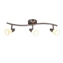 LAMPA ŚCIENNA CANDELLUX SELIA 93-69993 LISTWA G9 NIKIEL MAT/CHROM BIAŁY