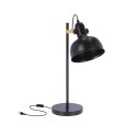 Lampa stołowa gabinetowa czarna E27 40W Reno 41-80066