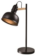 Lampa stołowa gabinetowa czarna E27 40W Reno 41-80066