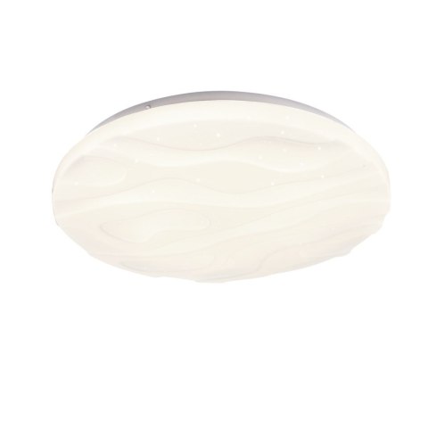 Nevada lampa sufitowa plafon biały 15w led 29 cm efekt sky