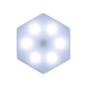Zestaw 6 lampek ściennych Hexagonal 8,5x7,5cm