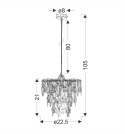 ARMO LAMPA WISZĄCA CHROMOWY 1X60W E27 31-20864