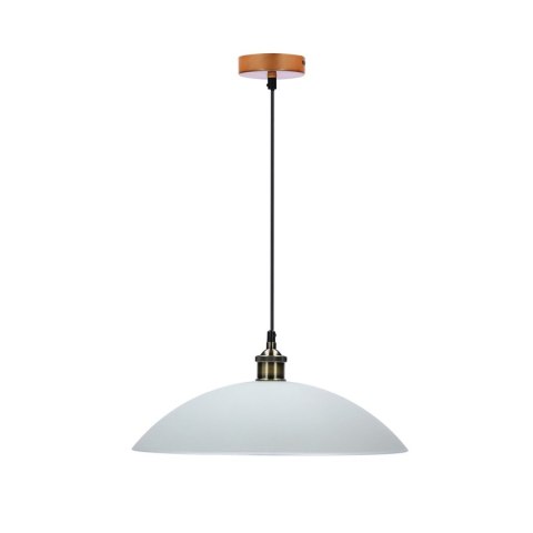 DEXTER 2 LAMPA WISZĄCA 1X60W E27 KLOSZ BIAŁY 31-20604