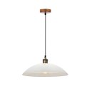DEXTER 2 LAMPA WISZĄCA 1X60W E27 KLOSZ BIAŁY 31-20604