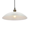 DEXTER 2 LAMPA WISZĄCA 1X60W E27 KLOSZ BIAŁY 31-20604