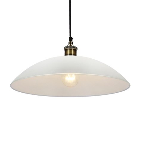 DEXTER 2 LAMPA WISZĄCA 1X60W E27 KLOSZ BIAŁY 31-20604