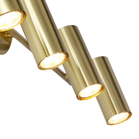 Lampa mosiądz ścienna/sufitowa listwa 4x15W Colly 94-01740
