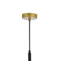 Lampa wisząca czarny mat/złota 3 Duo 33-01276