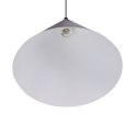 DUNCA LAMPA WISZĄCA 32CM E27 KLOSZ CIEMNY ORZECHOWY