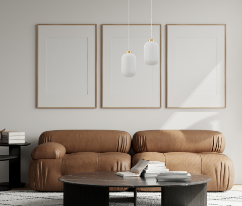 Lampa wisząca do salonu, kuchni LINDO PND-52636-1-GD