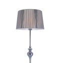 Lampa podłogowa srebrna nitkowy abażur 1xE27 Gillenia 51-11947