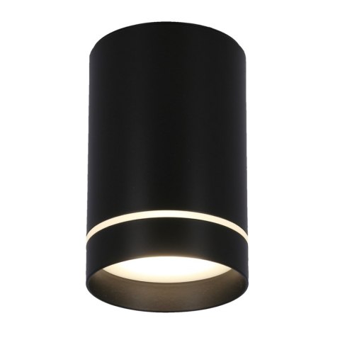 Lampa sufitowa oprawa czarna 15W GU10 Tuba 2282787