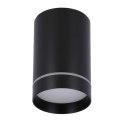 Lampa sufitowa oprawa czarna 15W GU10 Tuba 2282787