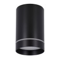 Lampa sufitowa oprawa czarna 15W GU10 Tuba 2282787