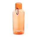 Butelka do wody z karabińczykiem pomarańczowa