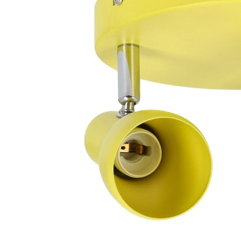 LAMPA DZIECIĘCA PLAFON CANDELLUX PICARDO 98-52414 E14 MUSZTARDOWY