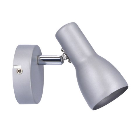 LAMPA ŚCIENNA KINKIET CANDELLUX PICARDO 91-43917 E14 SZARO SREBRNY