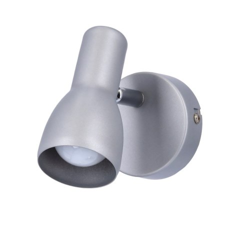 LAMPA ŚCIENNA KINKIET CANDELLUX PICARDO 91-43917 E14 SZARO SREBRNY