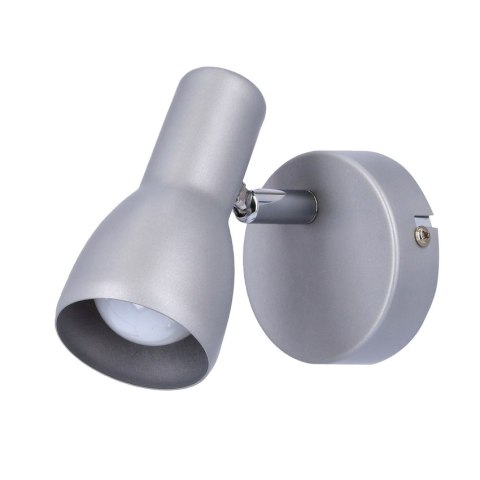 LAMPA ŚCIENNA KINKIET CANDELLUX PICARDO 91-43917 E14 SZARO SREBRNY
