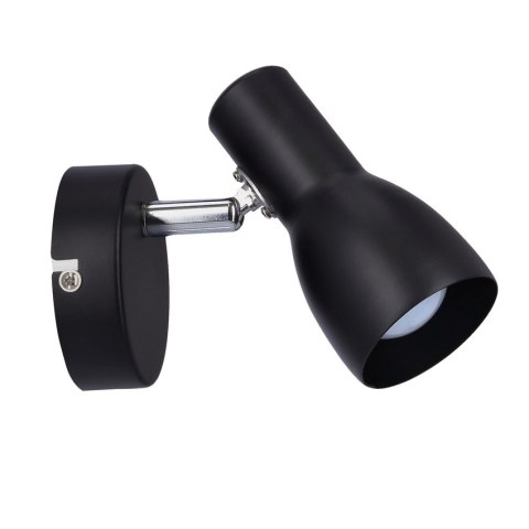 LAMPA ŚCIENNA KINKIET CANDELLUX PICARDO 91-50618 E14 CZARNY MATOWY