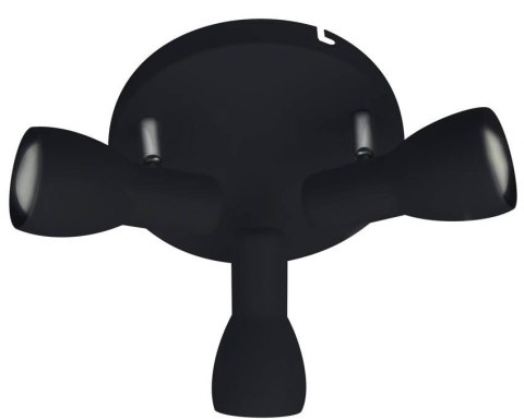 LAMPA SUFITOWA CANDELLUX PICARDO 98-50793 PLAFON E14 CZARNY MATOWY