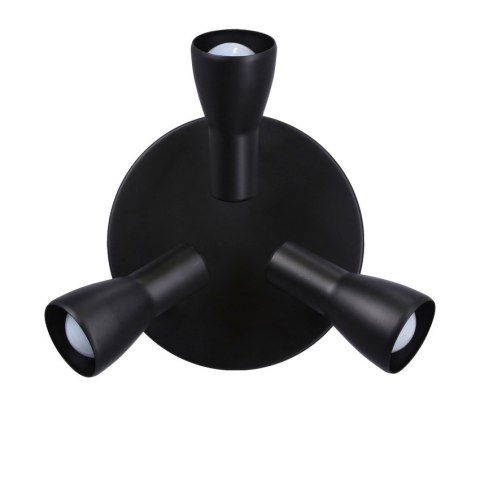 LAMPA SUFITOWA CANDELLUX PICARDO 98-50793 PLAFON E14 CZARNY MATOWY