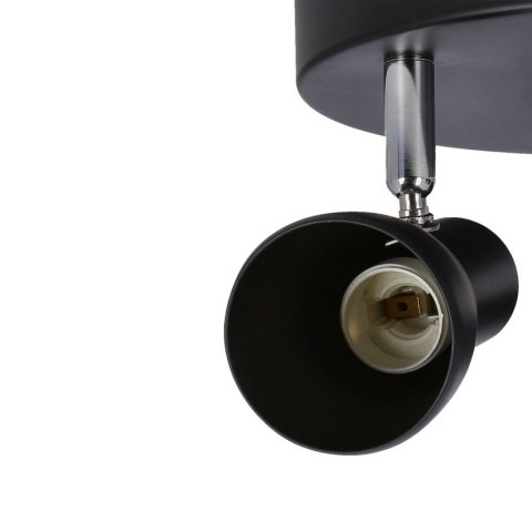 LAMPA SUFITOWA CANDELLUX PICARDO 98-50793 PLAFON E14 CZARNY MATOWY