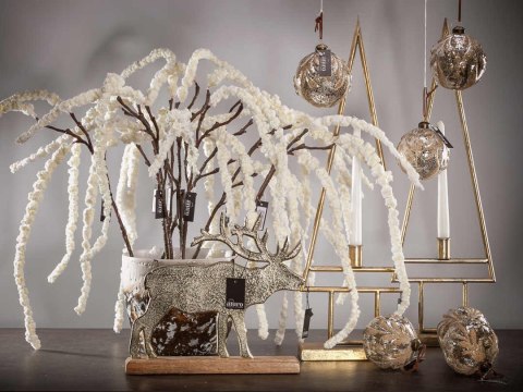 Choinka-świecznik złota_Aluro