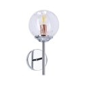 LAMPA ŚCIENNA KINKIET CANDELLUX BEST 21-67234 E14 CHROM+MIEDŹ