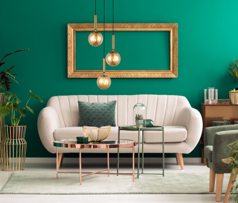 Italux Lampa wisząca RAVENA PND-2324-3A BRO+AMB