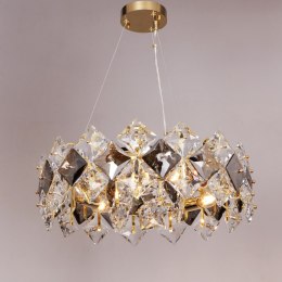 Lampa wisząca złota do salonu TIARA 9864-500