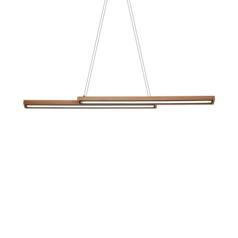 Sento lampa wisząca drewniany 19w led 4000k maskownica czarny