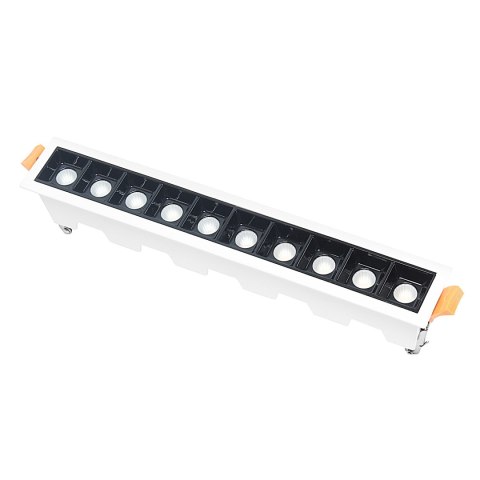 Lampa liniowa Led podtynkowa 20W 4000K biała JDL-10T