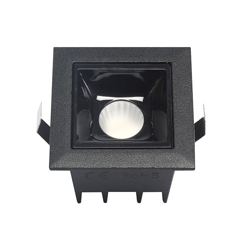Lampa liniowa Led podtynkowa 2W 3000K czarna JDl-1T