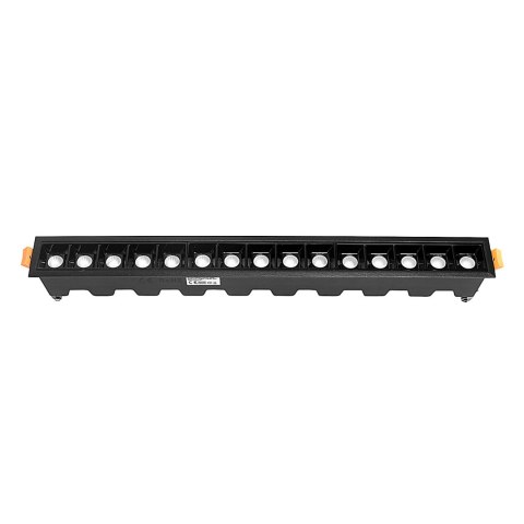 Lampa liniowa Led podtynkowa 30W 4000K czarna JDL-15T Lampa liniowa Led podtynkowa 30W 4000K czarna JDL-15T