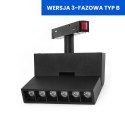 Lampa z diodami do szyn magnetycznych łamana 6W 3000K DDCX-GDZD6 - TYP B