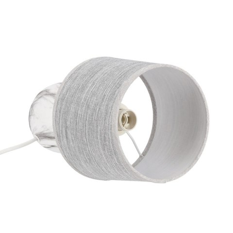 Adelina lampa stołowa marmur+szary abażur szary 41-24381