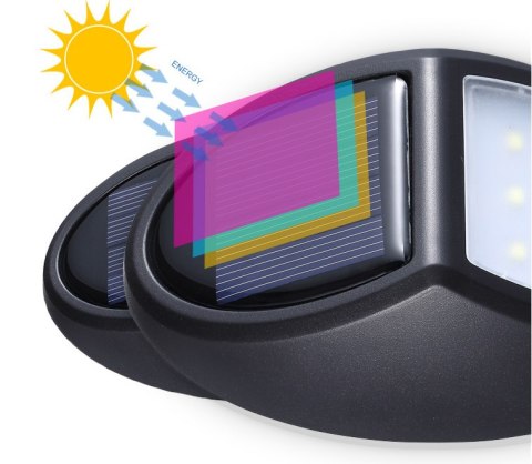 Kinkiet solarny zewnętrzny SL-870 6000K IP.65